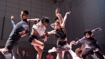 Cedar Lake Dance Company performing in Hamon Hall Cedar Lake Dance Company performing in Hamon Hall